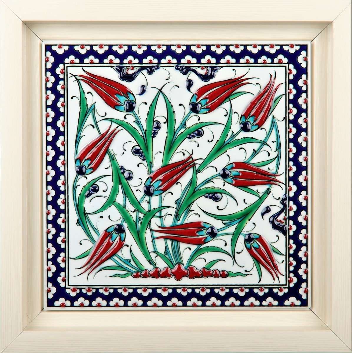 Kütahya Çini 10*10 Cm Karo Dç112 - 4390000001222